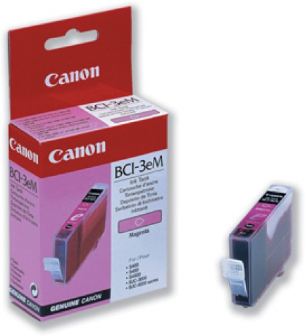 Canon BCI3eM Tinteiro Magenta S400/S450/S4500/BJC3000