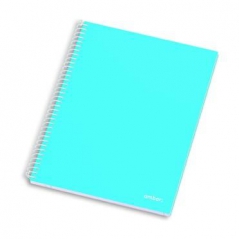 Caderno Espiral Ambar School A5 Pautado 80Fls (Un)