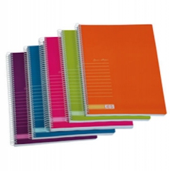 Caderno Classic Stripes A4 Liso Cores Sortidas (Un)»