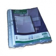 Bolsa Catalogo A4 Liso (Micas) 120Microns (100Un) (Roma193);