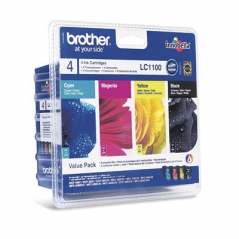 Brother LC1100VALBP Pack 4 Cores LC1100 (BK/C/M/Y)