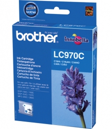 Brother LC970C Tinteiro DCP135/150C/MFC235C/260C Azul