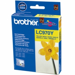 Brother LC970Y Tinteiro DCP135/150C/MFC235C/260C Amarelo