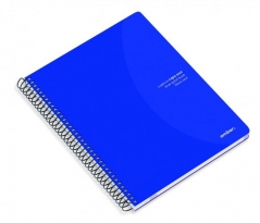 Caderno Espiral Ambar A5 Pautado 80 Fls (Un)