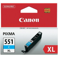 Canon CLI551C XL Tinteiro Azul Pixma Alta Capac. MG6350...
