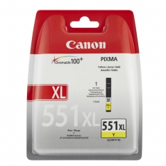Canon CLI551Y XL Tinteiro Amarelo Pixma Alta Capac. MG6350..
