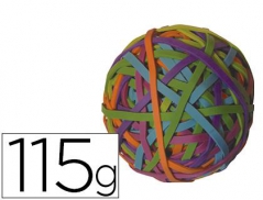 Elasticos Q-Connect de cores Bola 115gr (Un)