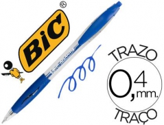 Esferografica BIC Atlantis Retractil Azul Traco 1mm (Un)