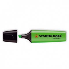 Marcador Fluorescente Verde Stabillo Boss (Un)