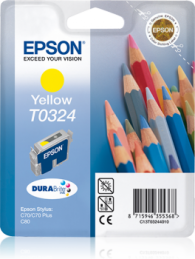 Epson C13T032440 (T0324) Tinteiro Amarelo Epson Stylus C70