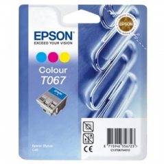 Epson C13T067040 (T067)  Tinteiro Cores Stylus C48