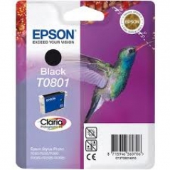 Epson C13T080114B0 (T0801)Tinteiro Preto Stylus Photo R265