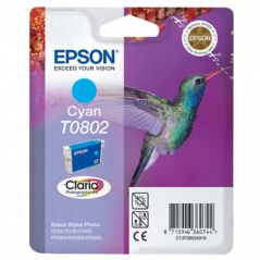 Epson C13T080214B0 (T0802) Tinteiro Azul Stylus Photo R265