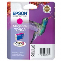 Epson C13T080314B0 (T0803) Tinteiro Magenta Stylus Photo