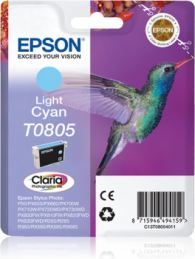 Epson C13T080514B0 (T0805) Tinteiro Azul Claro Stylus Photo