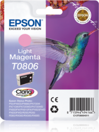 Epson C13T080614B0 (T0806) Tinteiro Magenta Stylus Photo