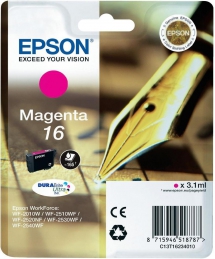 Epson C13T16234010 (Nº16) Tinteiro Magenta WF2010...