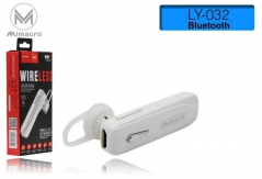 Auricular Mãos Livres Bluetooth LY-032 - Branco  (Un)