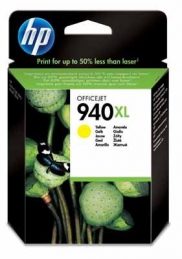 HP C4909A (Nº940XL) Tinteiro Amarelo Officejet Pro 8000/8500