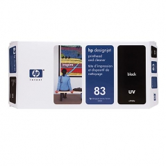 HP C4960A (Nº83) Cab+limpeza+tinteiro Preto DSJ5000 UV