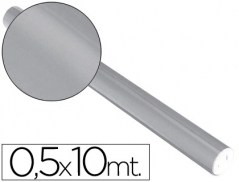 Papel Metalizado 50cmx10mt 65grs Prateado (Un)