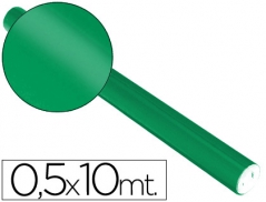 Papel Metalizado 50cmx10mt 65grs Verde (Un)