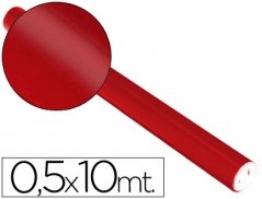 Papel Metalizado 50cmx10mt 65grs Vermelho (Un)