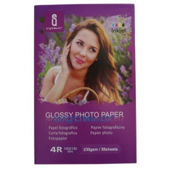 Papel Fotográfico High Glossy A6 230grs 50fls (Un)