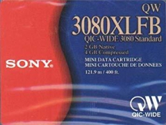 Sony QW3080XLFB Tape Dados 2GB/4GB 121mt (Un)