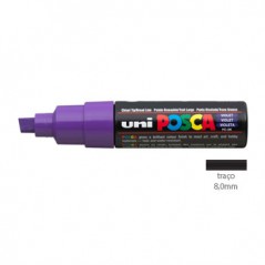 Marcador POSCA PC8K (8mm) Violeta (Un)
