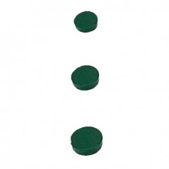 Magnetos (Imans) 30mm Verde Pack (10Un)