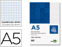 Bloco Apontamentos A5 Quadriculado 80Fls (Un)