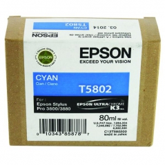 Epson C13T580200 (T5802) Tinteiro P3800/ 3880 Azul