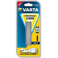 Powerbank Varta 2600mAh Li-Ion - USB Verde Claro (Un)