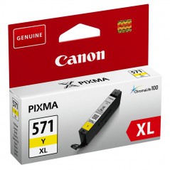 Canon CLI571YXL Tinteiro Amarelo Pixma MG5700 Alta Capa