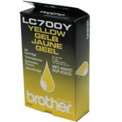 Brother LC700Y Tinteiro MFC4820C/DCP4020C Amarelo