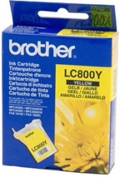 Brother LC800Y Tinteiro 1820C/MFC3420/3220C/3220CN Amarelo