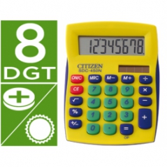 Calculadora Citizen SDC450 Amarelo 8 Digitos (Un)