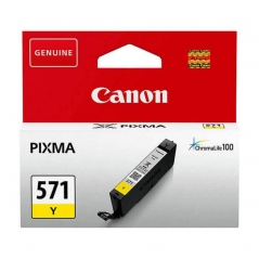 Canon CLI571Y Tinteiro Amarelo Pixma MG5700/MG7700...
