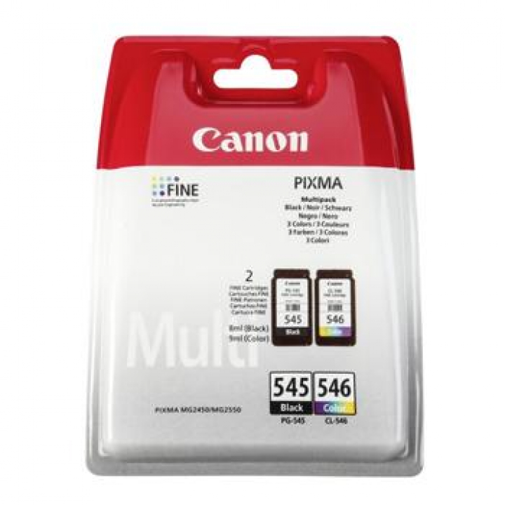 Canon Multipack PG545+CL546 Pixma MG2450/MG2550/MG2950