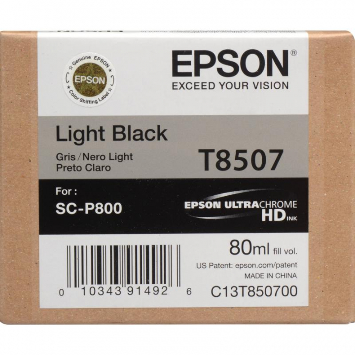 Epson T850700 Toner Preto Claro SureColor SC-P800