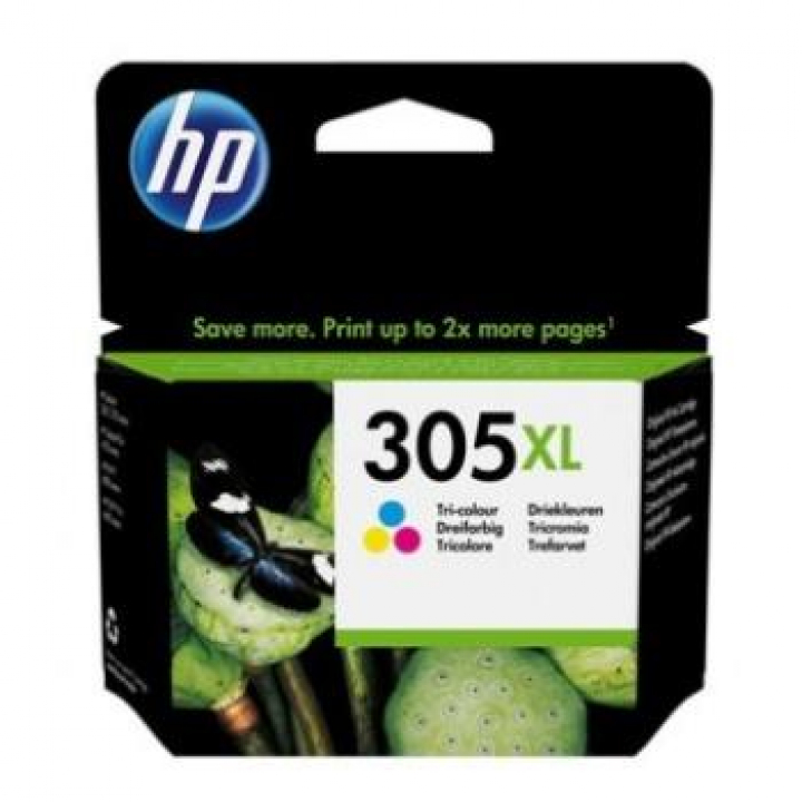 HP 3YM63A (Nº305XL) Tinteiro Cores DeskJet 1255/2710/Plus 4120/Envy 6010/ENVY Pro 6420