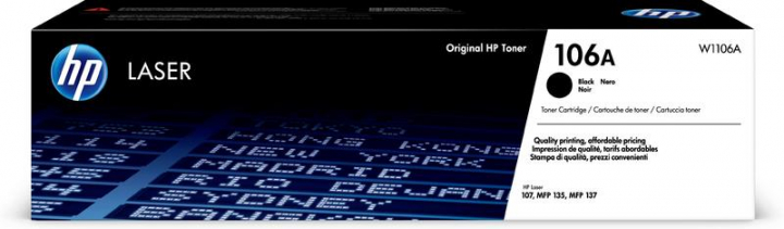 HP W1106A (106A) Toner 107Series/Laser107a/MFP130Series/LaserMFP137fnw/MFP138fnw