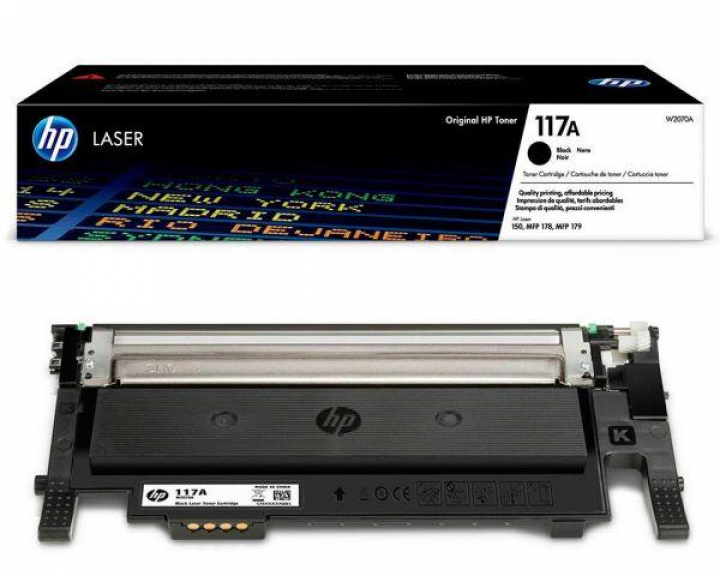 Toner HP 117A Preto HP Color Laser 150/ MFP 170 Series